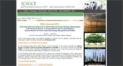 Desktop Screenshot of icsgce.com